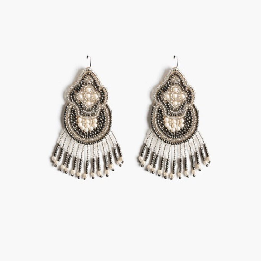 Smoked Pearl Earrings